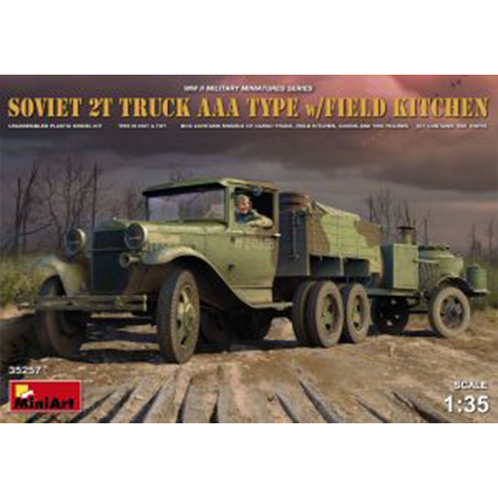 Miniart 1/35 Model 2t Truck AAA Type w/Field Kitchen